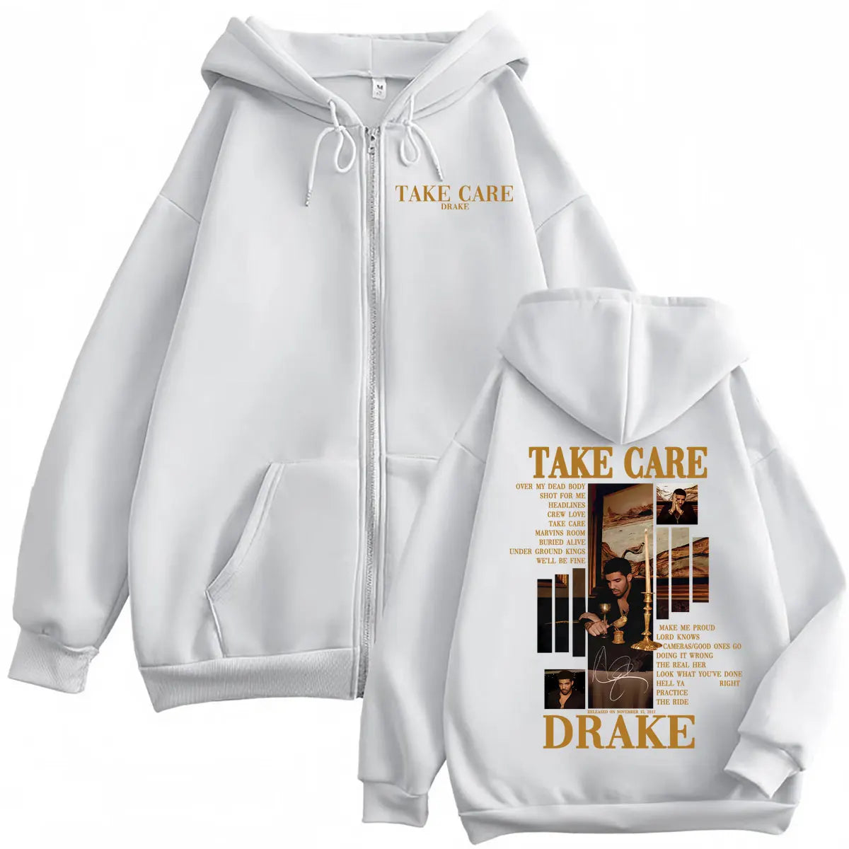 Drake Take Care Zip Up