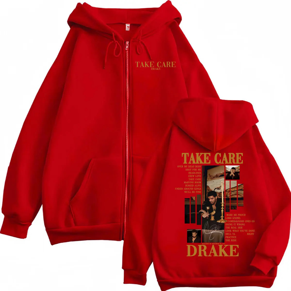 Drake Take Care Zip Up