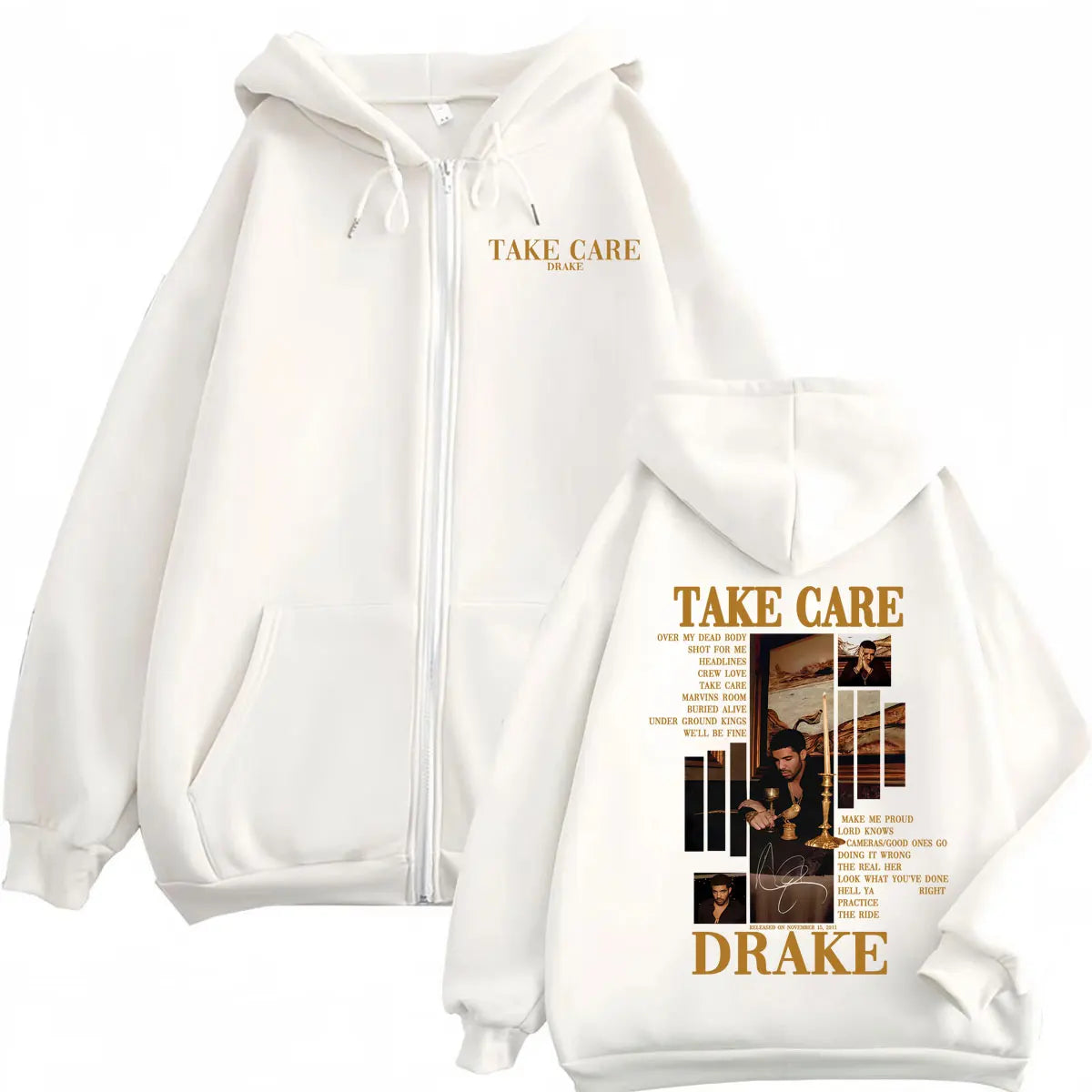 Drake Take Care Zip Up